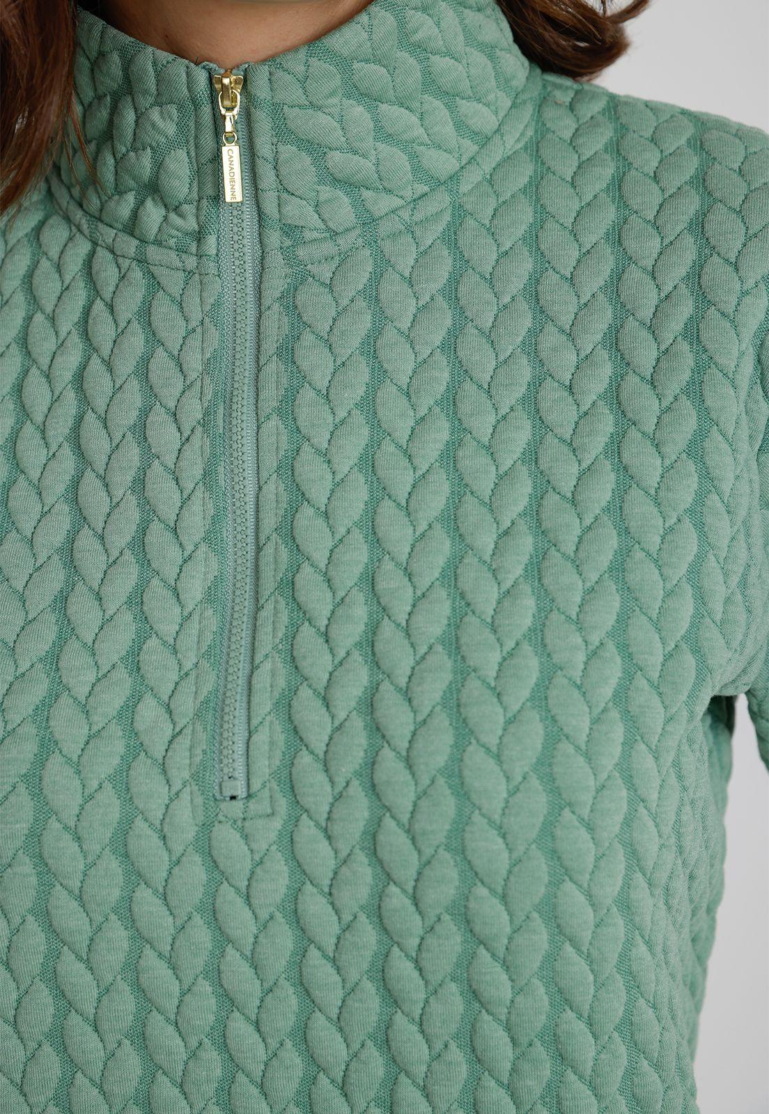 Polerón De Mujer Kava Verde-2