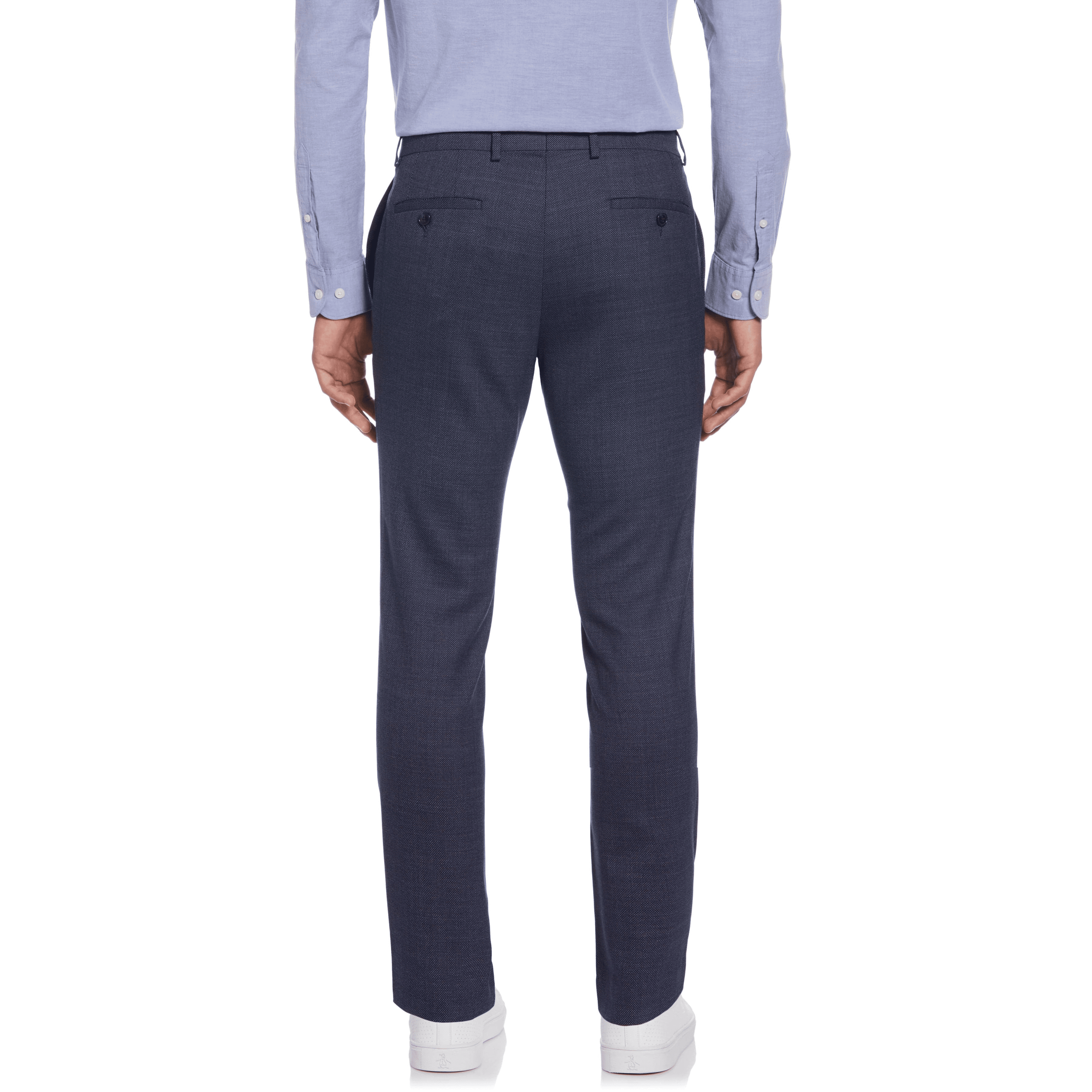 Pantalón De Hombre Formal Navy-1