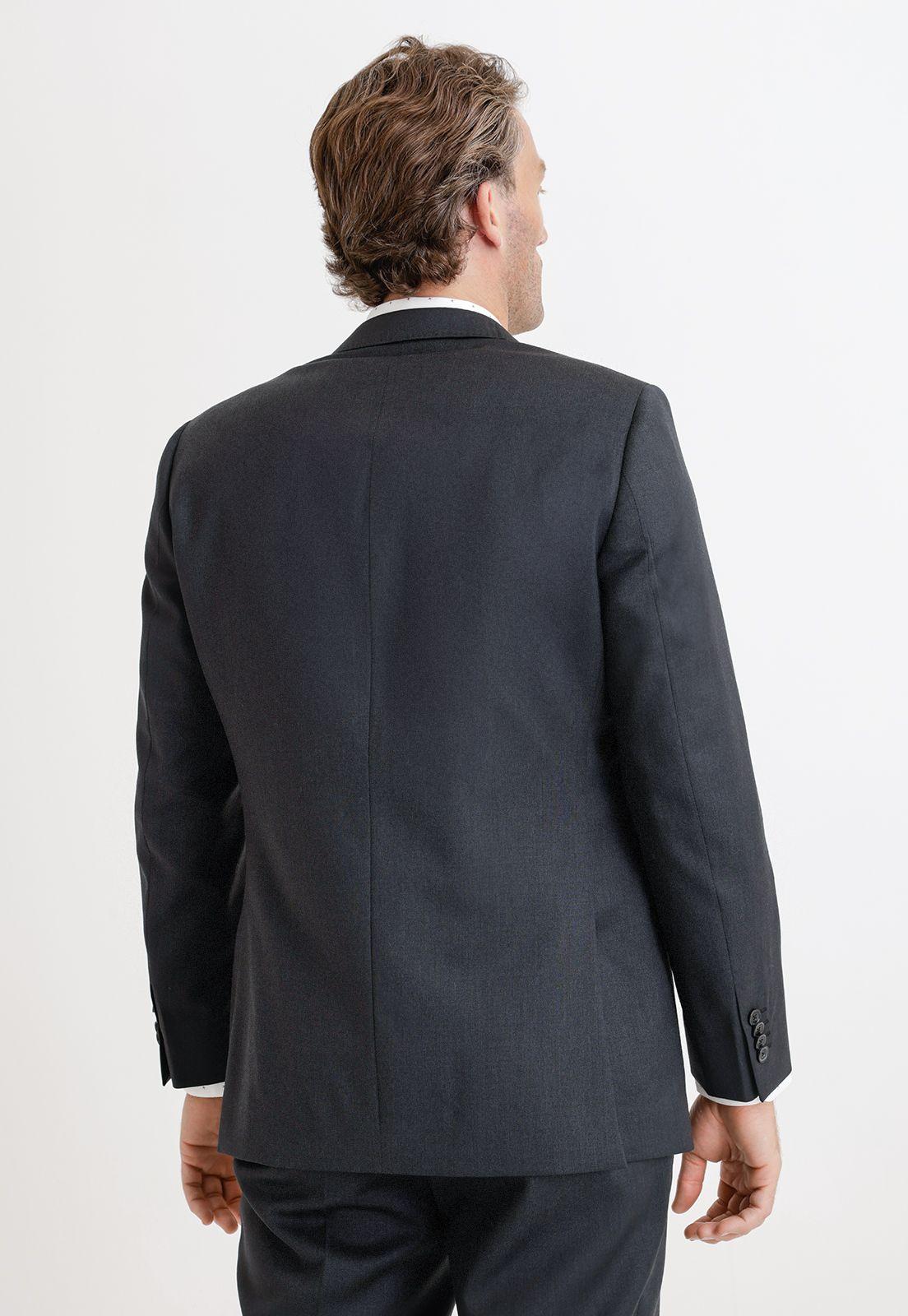 Chaqueta Formal Hombre Lana S100'S Liso Regular Mix&Color Marengo-1