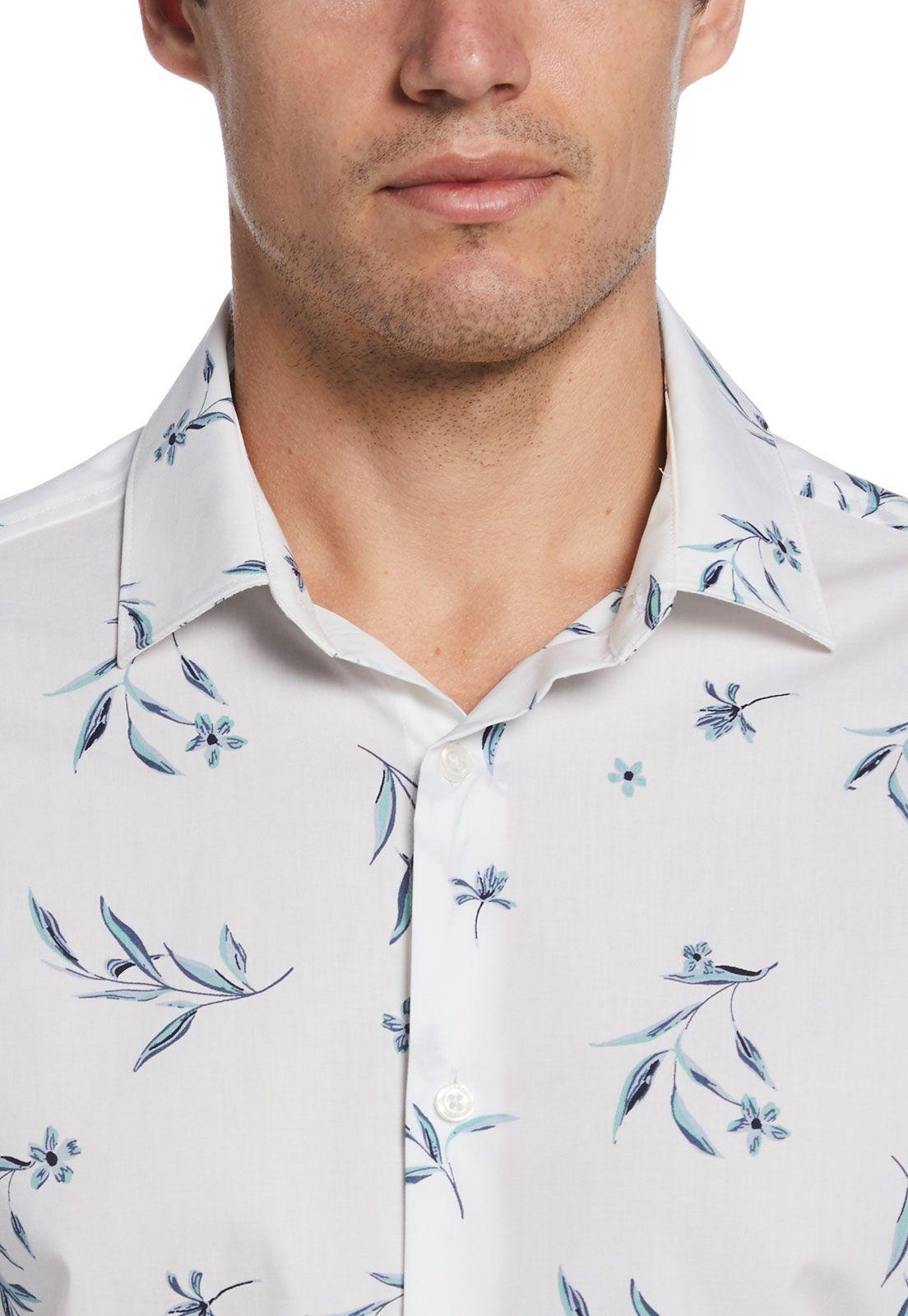 Camisa Casual Estampada Blanco-2