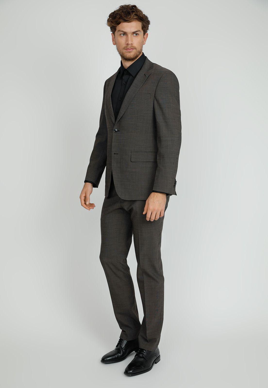 Traje Formal Hombre Slim Fit Executive   Gris marengo-0