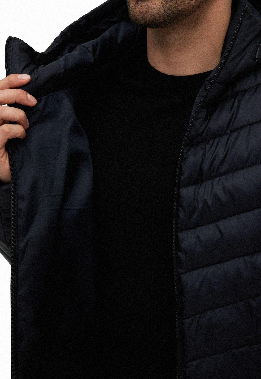 Parka Acolchada Negro-2