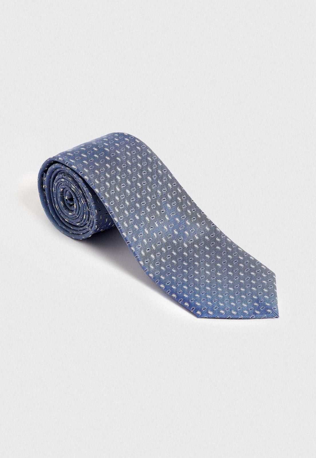 Corbata hombre Formal Executive Seda Celeste -0