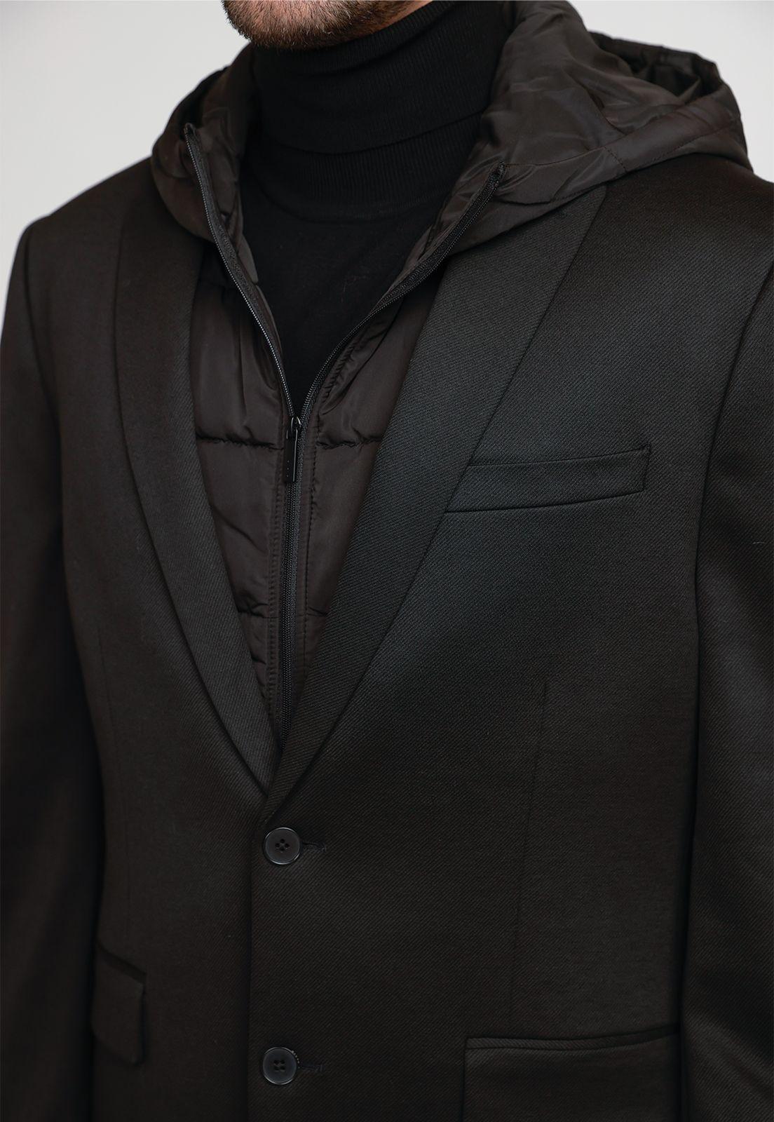 Chaqueta Hombre 2 en 1 Negra-3