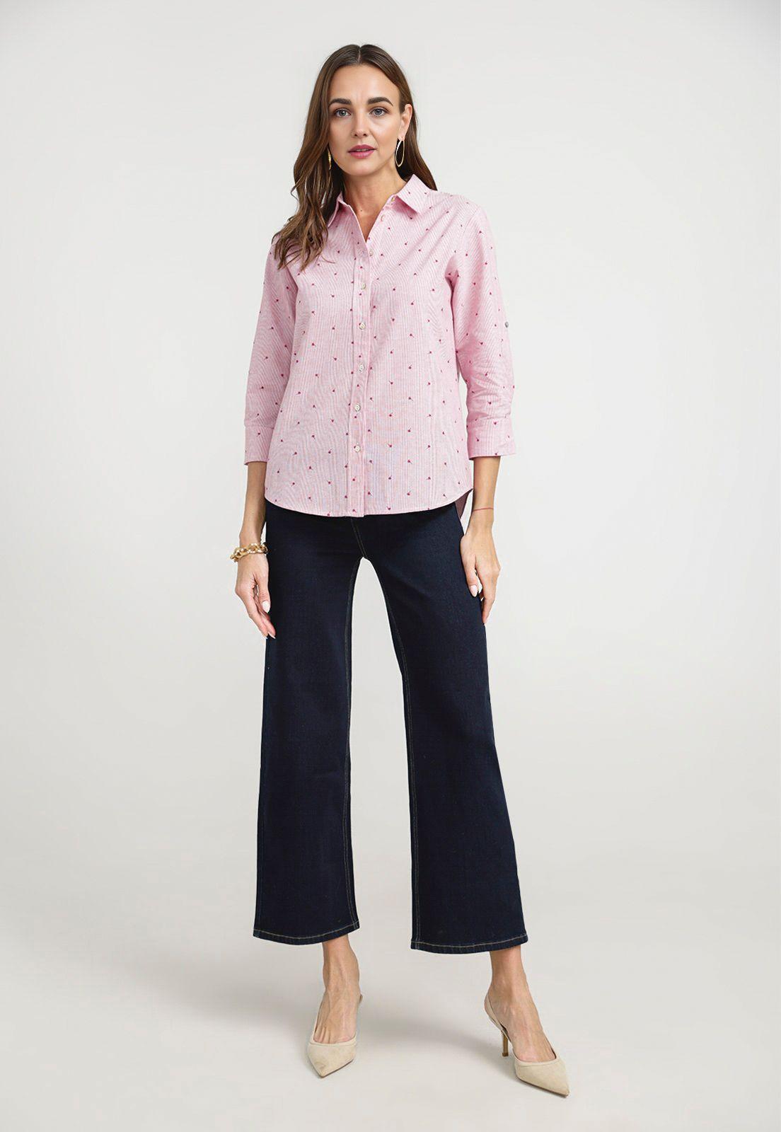 Blusa Mujer Helen Algodón Blanco-3