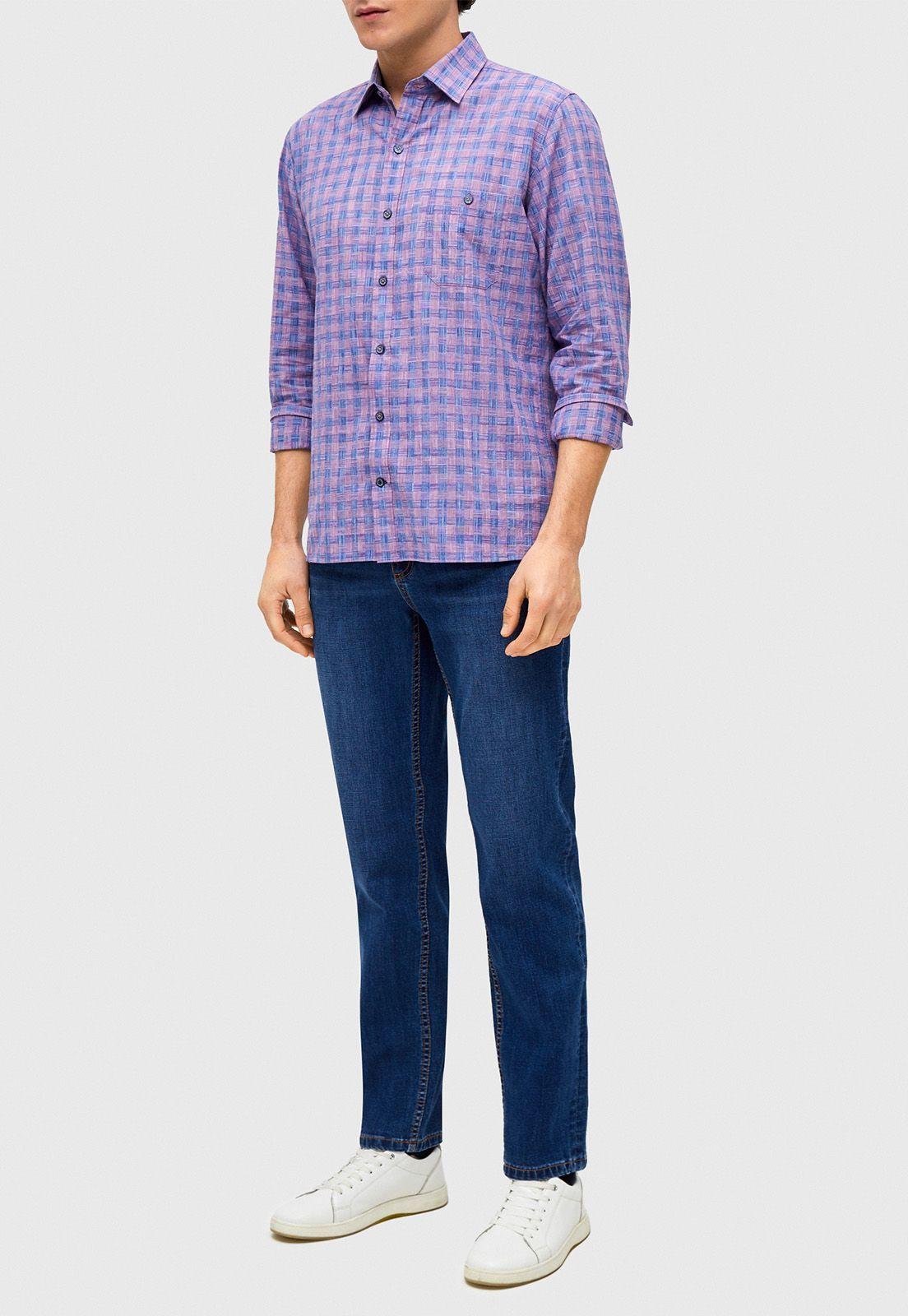 Camisa Casual Bendis Lila-3