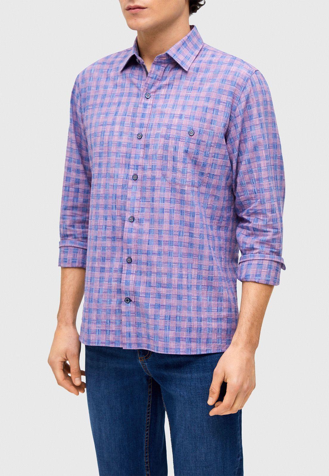 Camisa Casual Bendis Lila-0