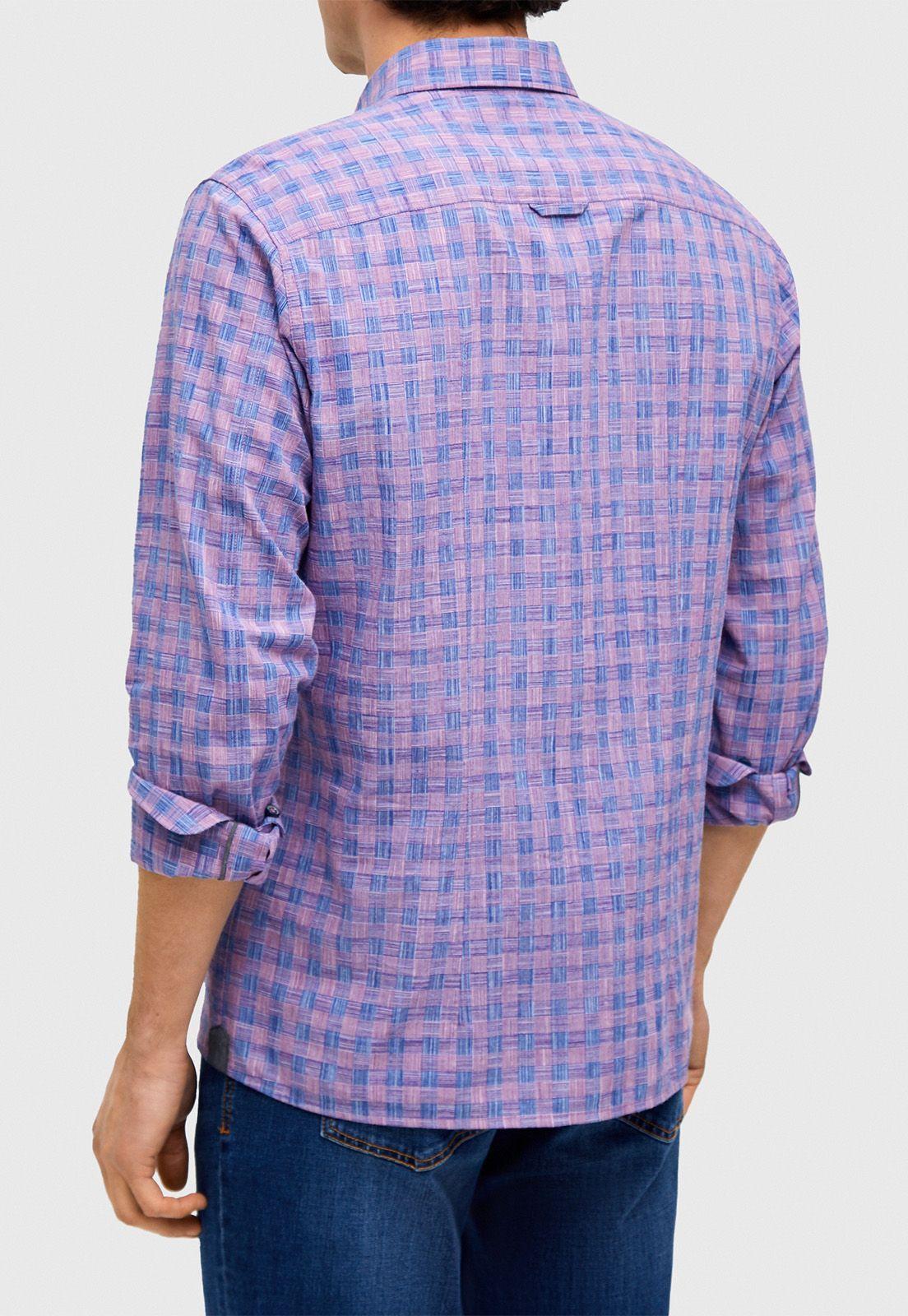 Camisa Casual Bendis Lila-1