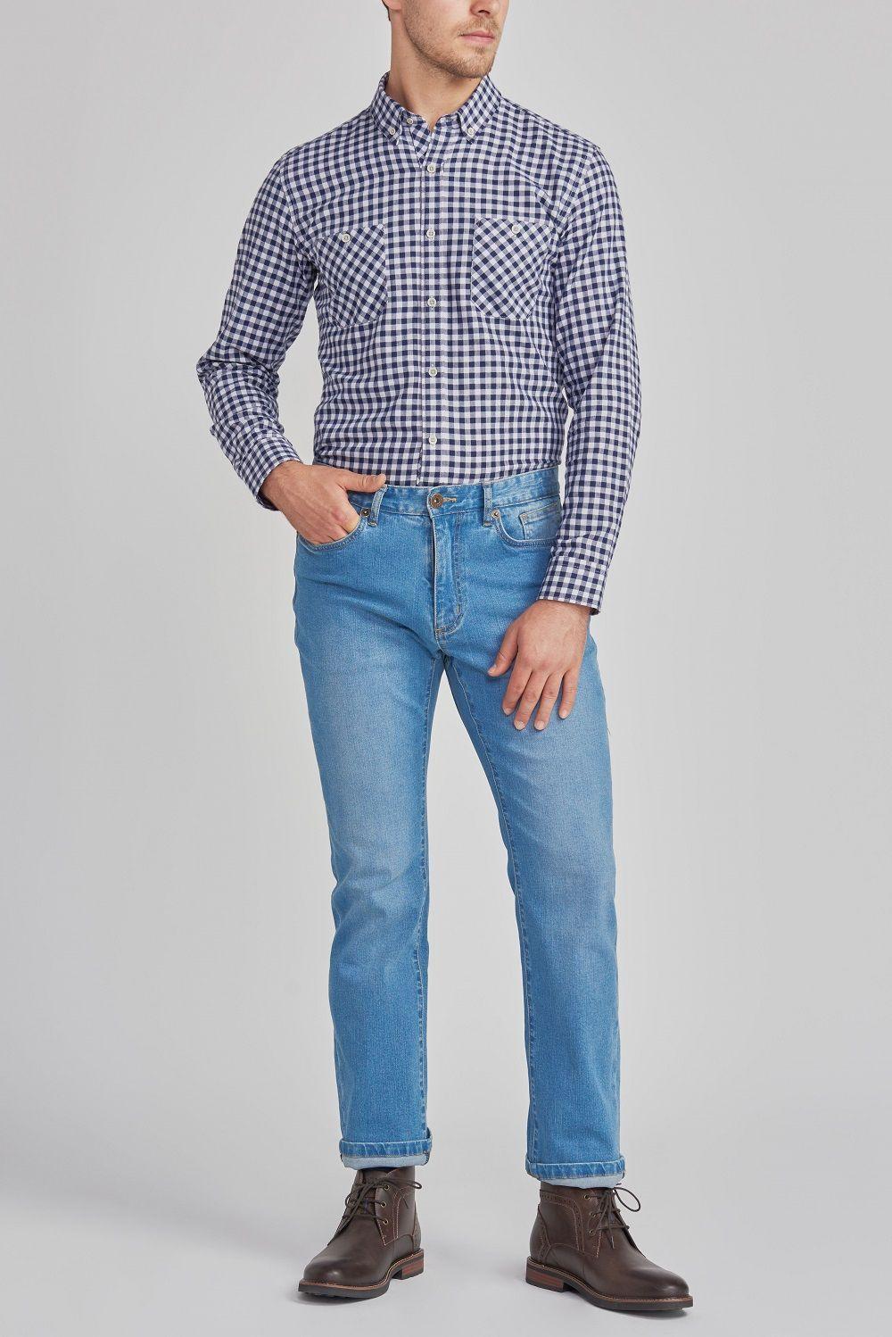 Jeans Regular Azul-0