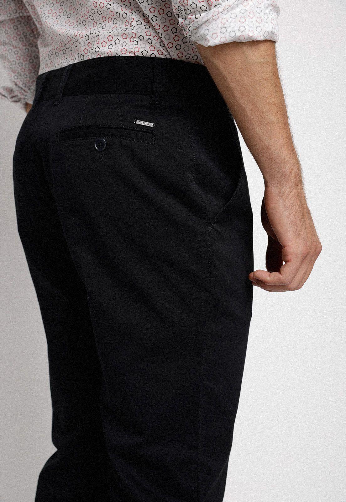 Pantalón casual vinci negro-2