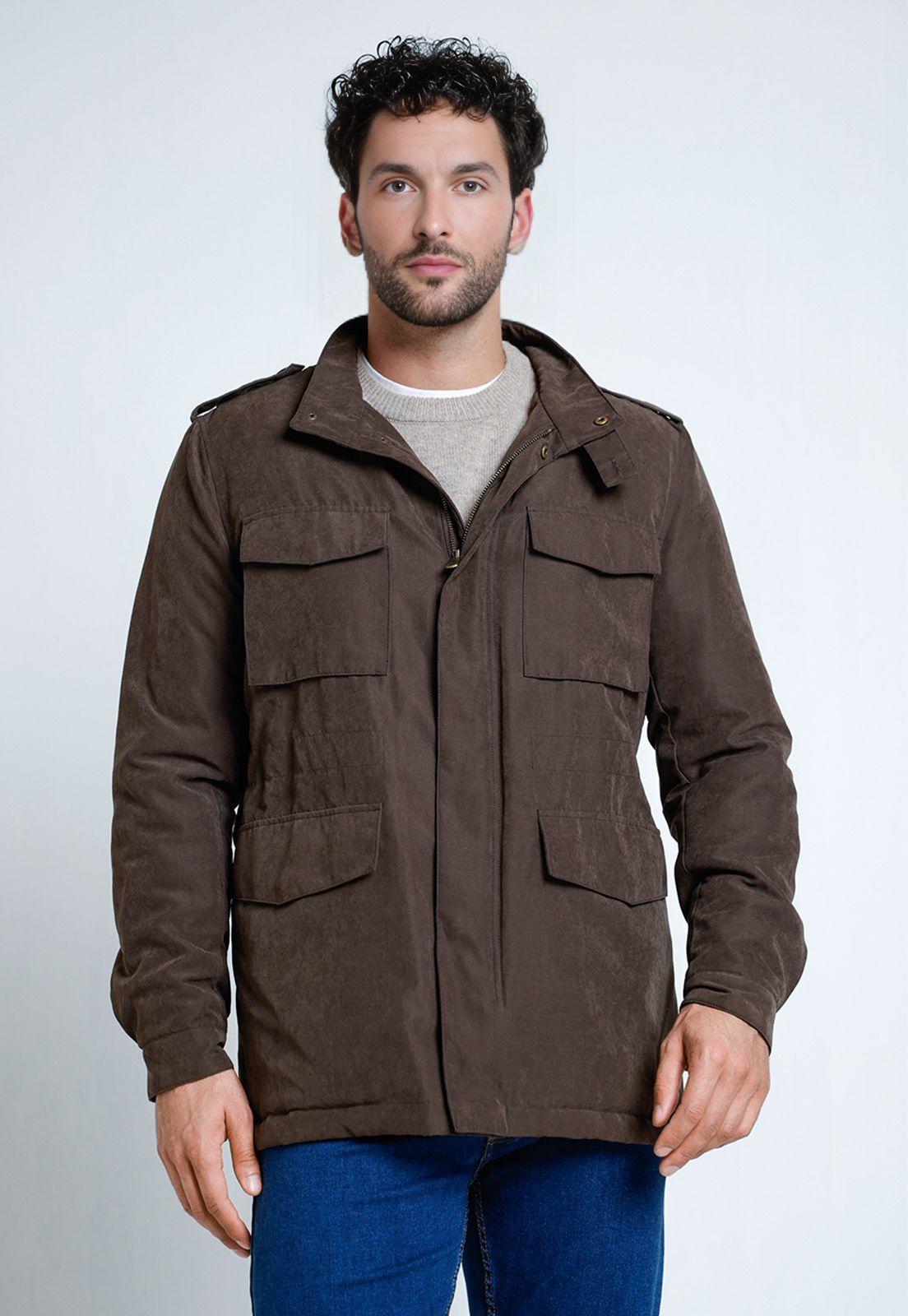 Chaqueta Sport Hombe Tesla Café-0