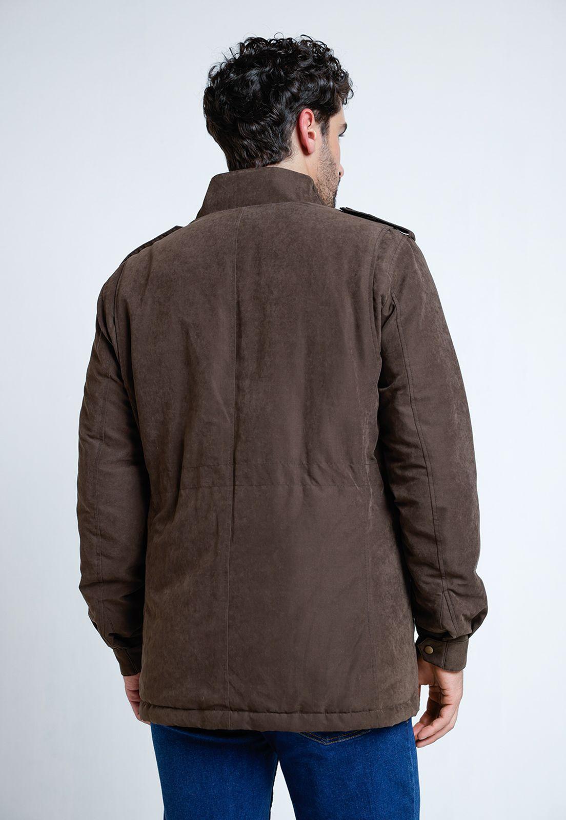 Chaqueta Sport Hombe Tesla Café-1