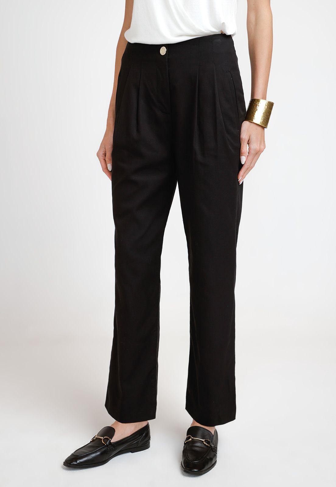 Pantalón de Mujer Modelo Aida Pant Color Negro-0