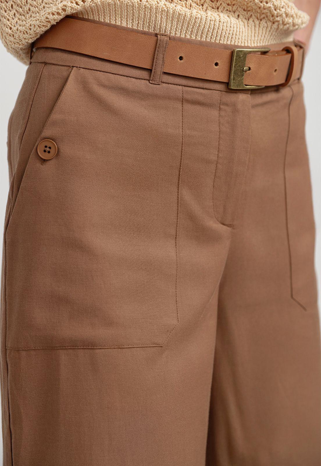 Pantalón Mujer Córdoba Camel-2