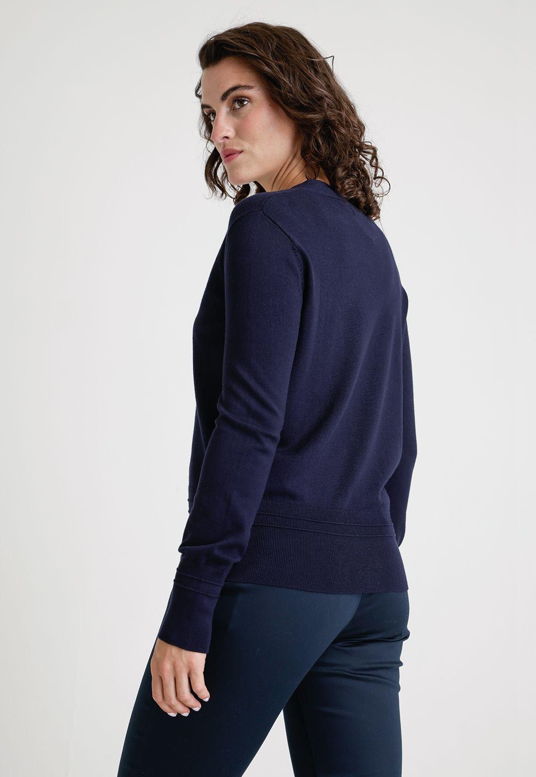 Tejido De Mujer Modelo Astra Color Marino-1