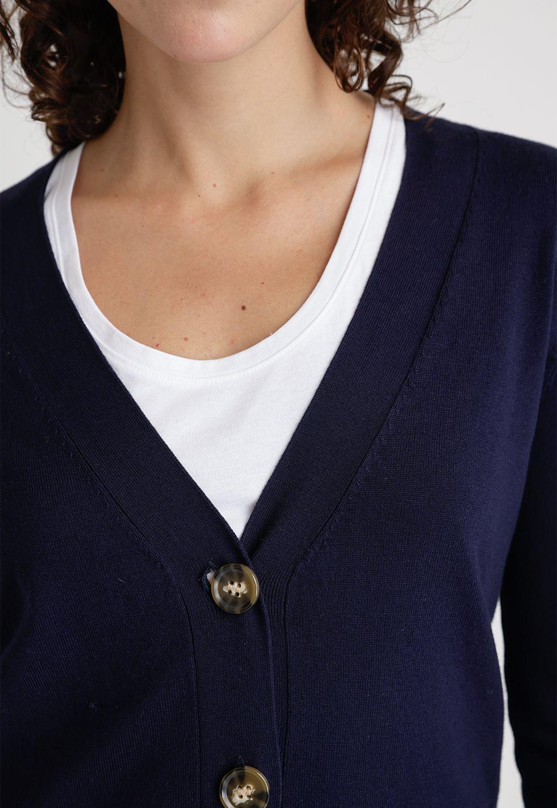 Tejido De Mujer Modelo Astra Color Marino-2