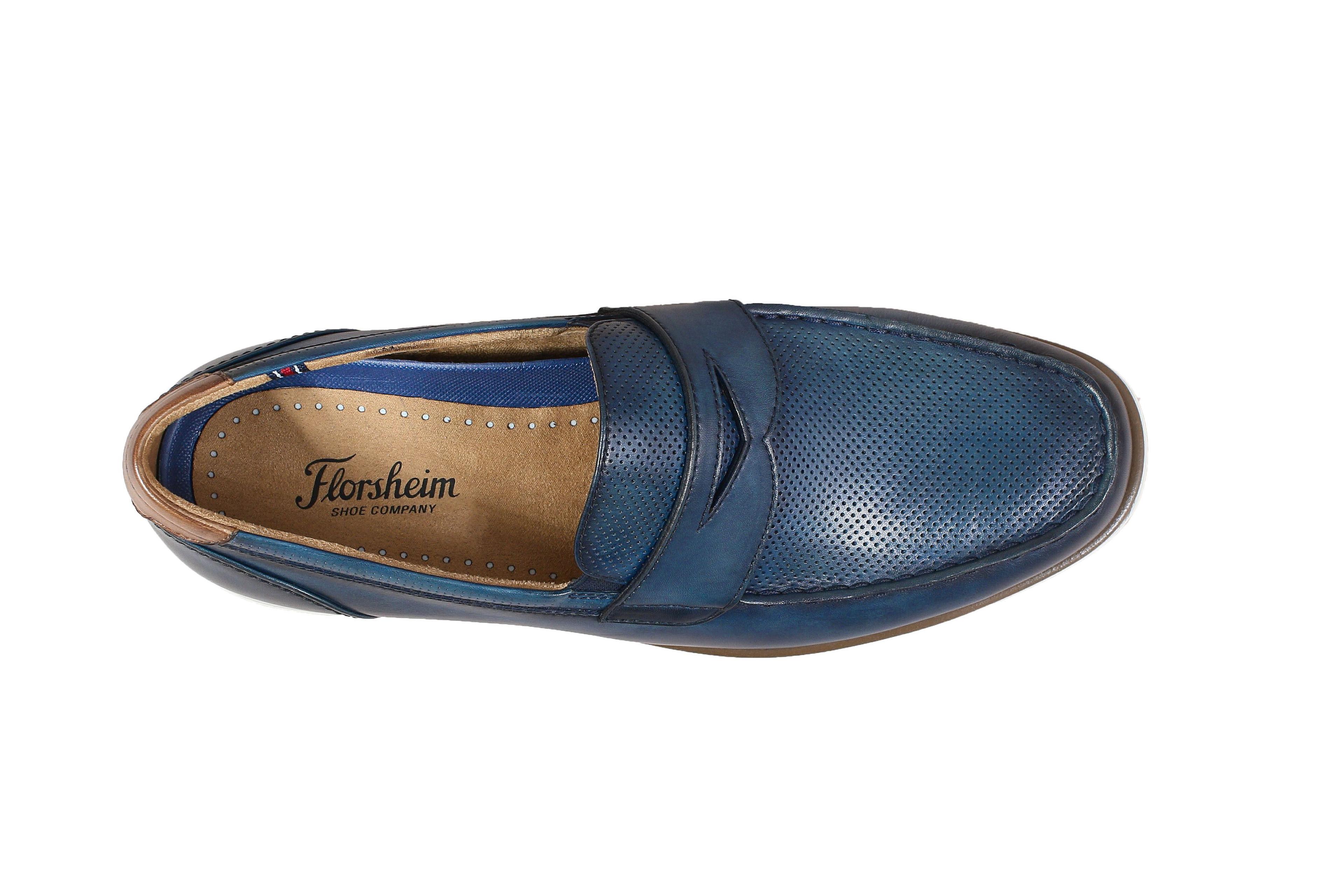 Mocasín Atlantic Penny Azul-1