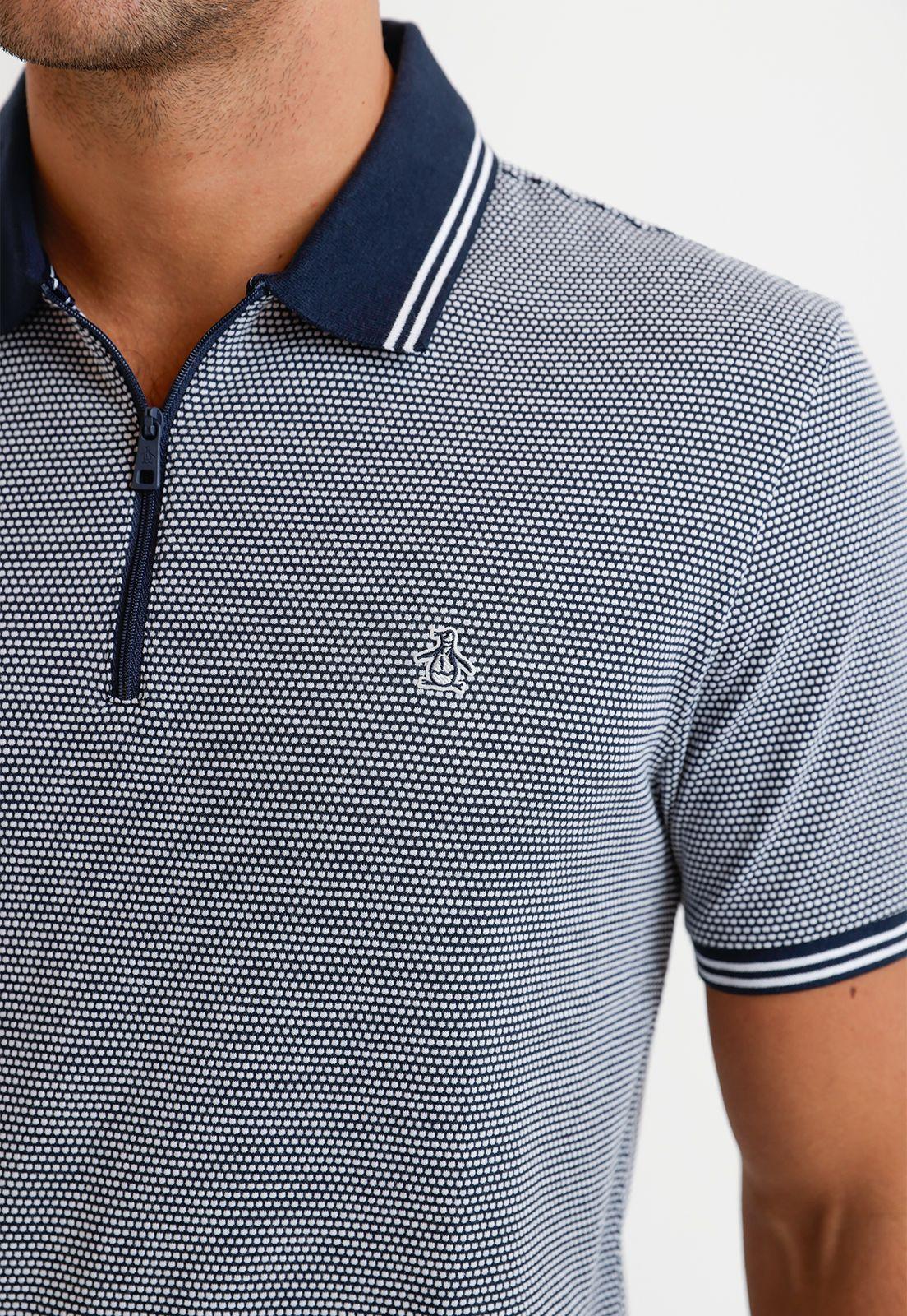 Polera Hombre Polo Manga Corta Navy OPKS2530-2