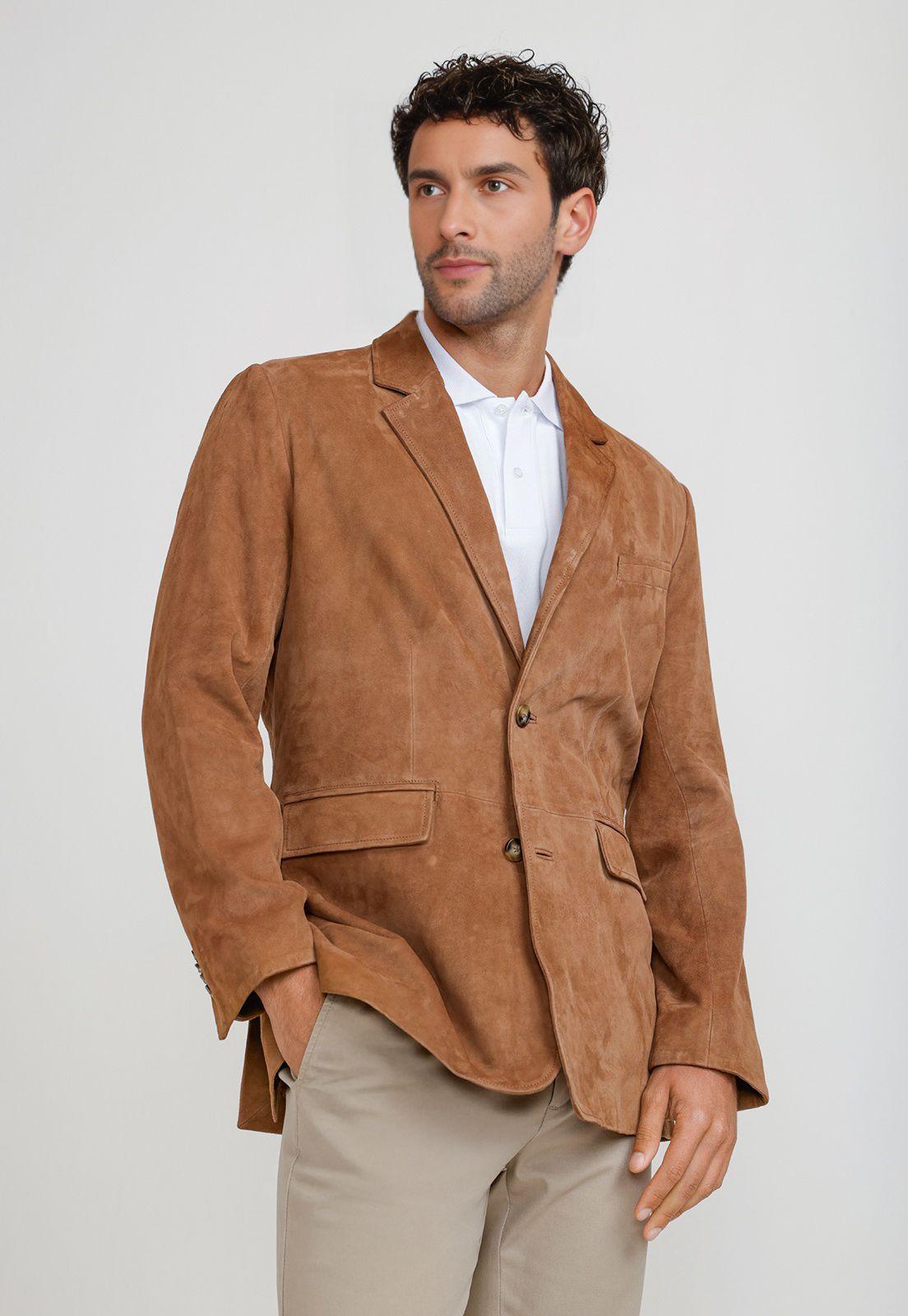 Chaqueta Gamuza Arlo Camel-0