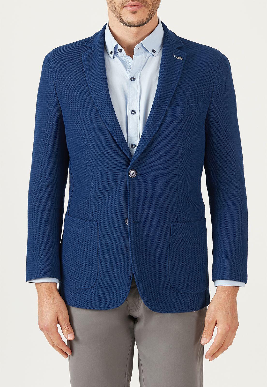 Chaqueta casual basic knit-0