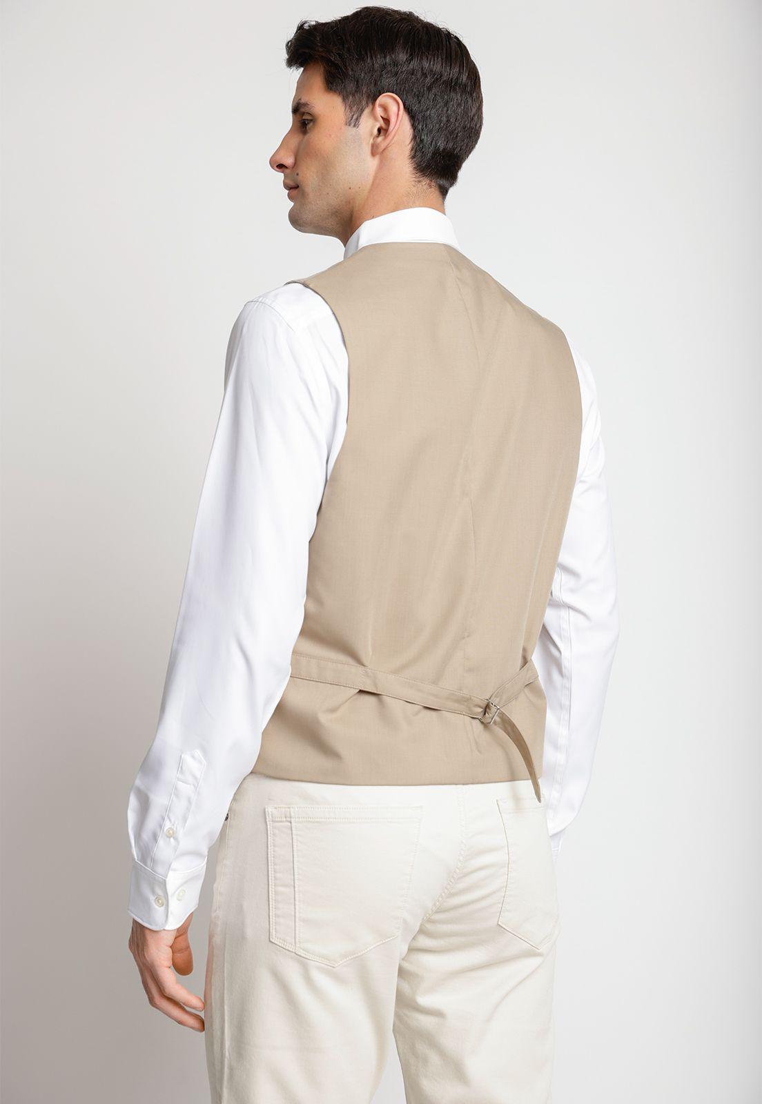 Gilet Hombre Casual Cafe-1