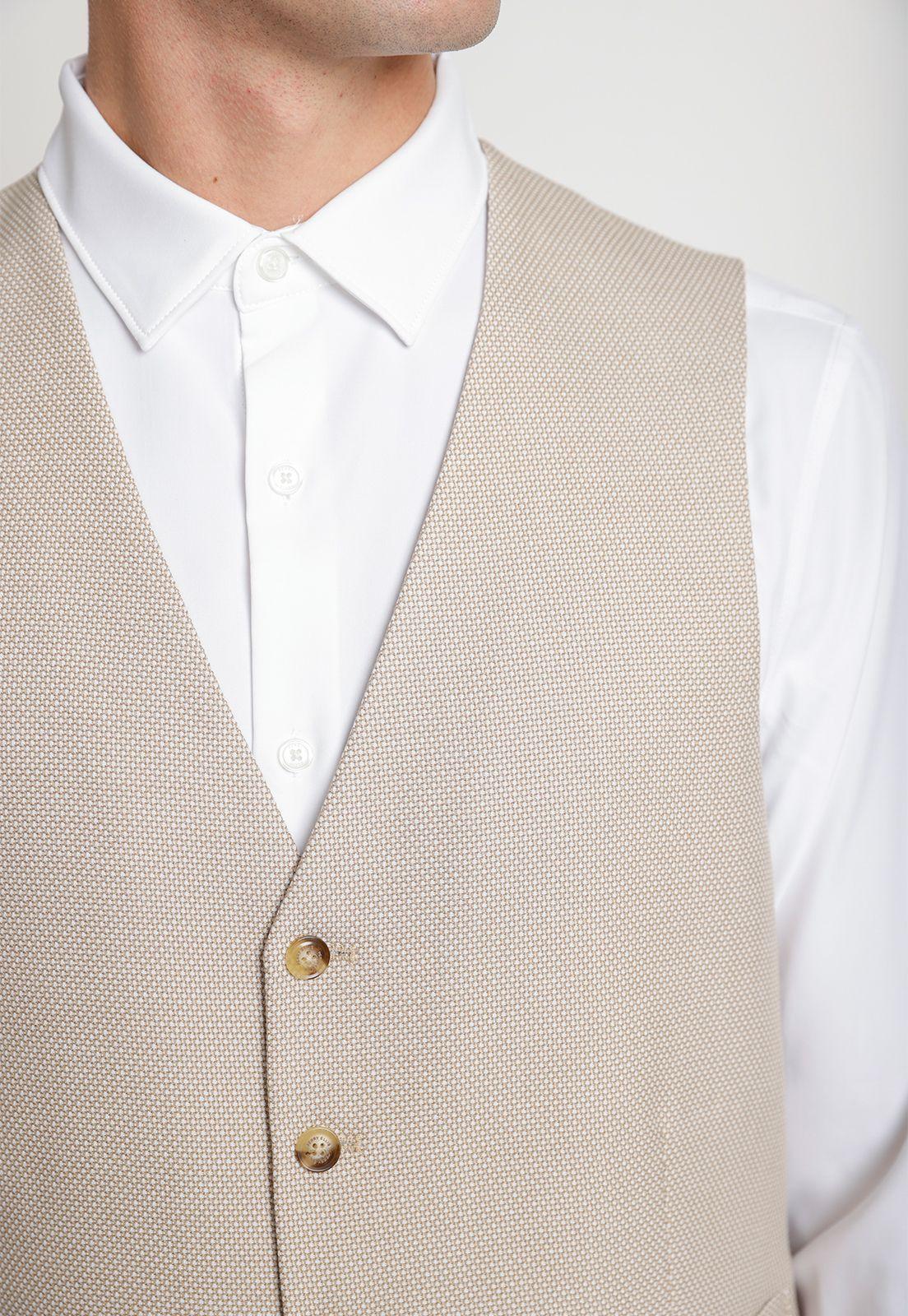 Gilet Hombre Casual Cafe-2