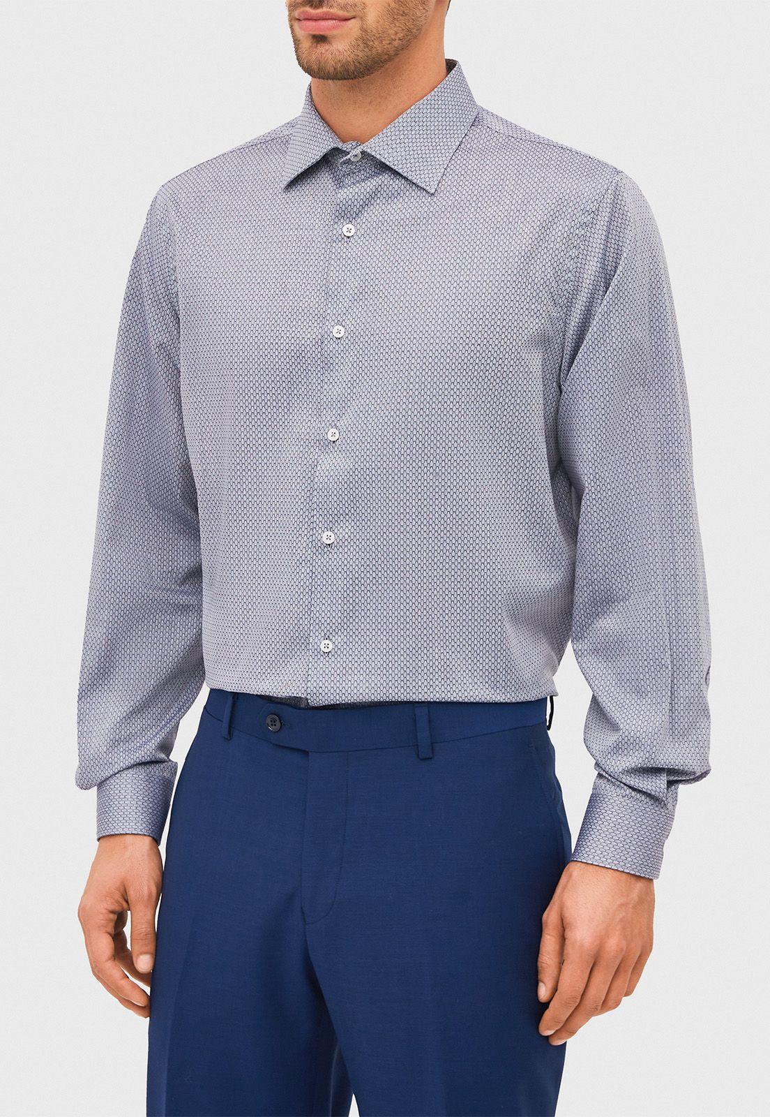Camisa Formal Classic Gris-0