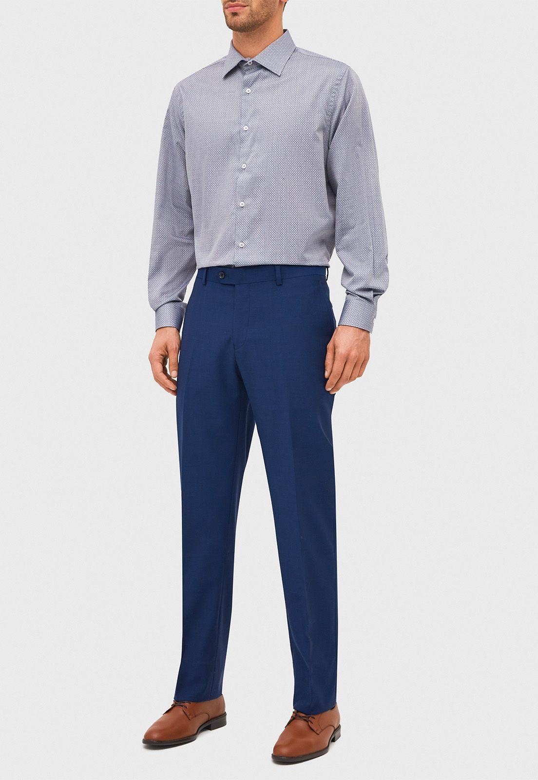 Camisa Formal Classic Gris-3