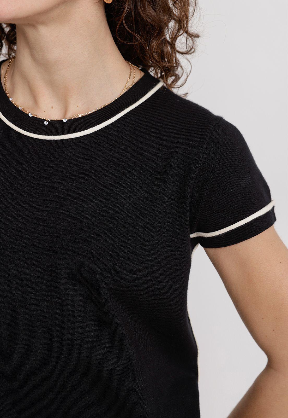 Polera Mujer Jazmin Viscosa Negro-2