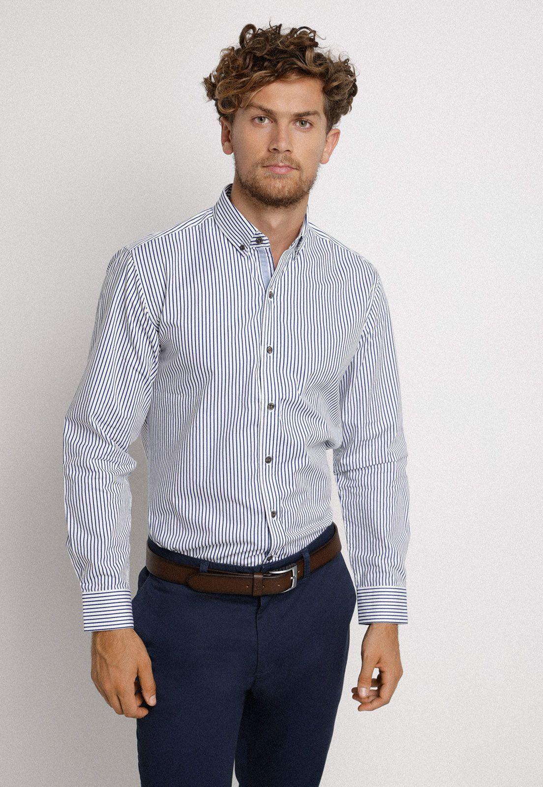 Camisa Beemer azul-0