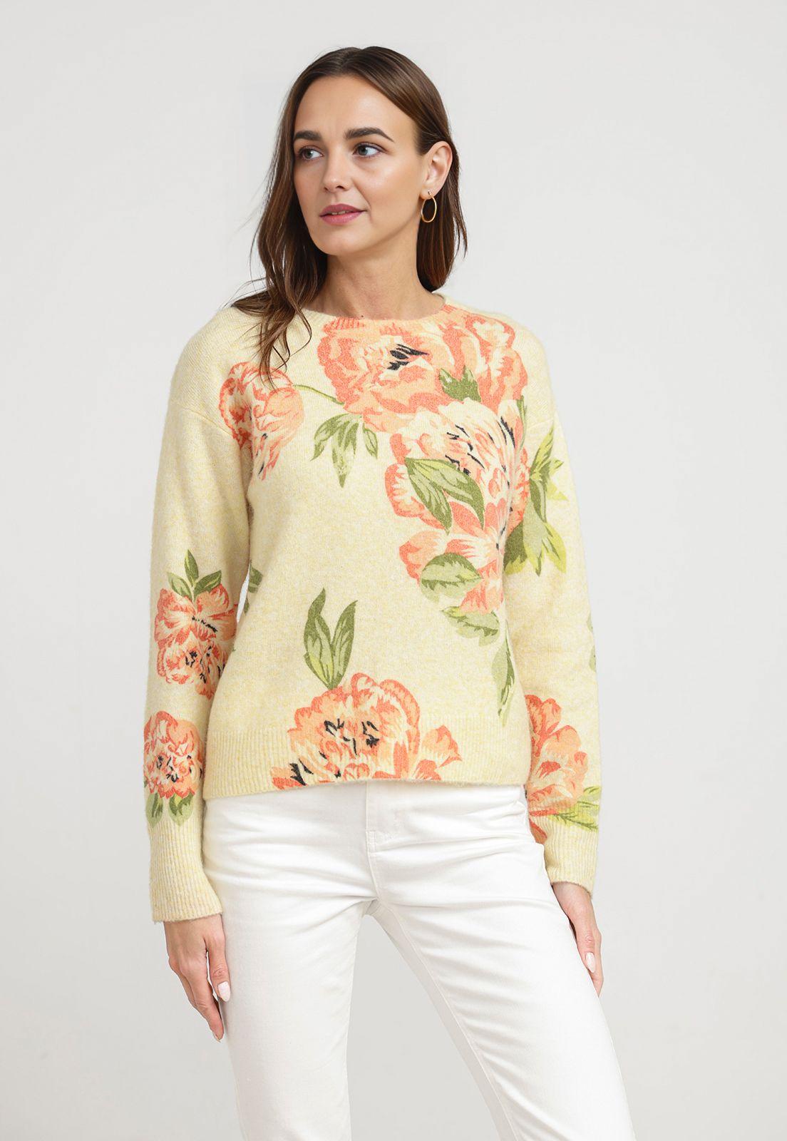 Tejido Mujer Florencia Beige-0