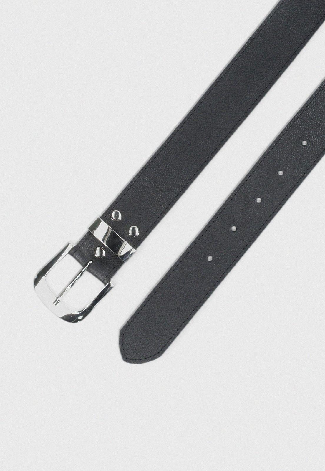 Cinturón De Mujer Modelo Can24-005 Color Negro-1