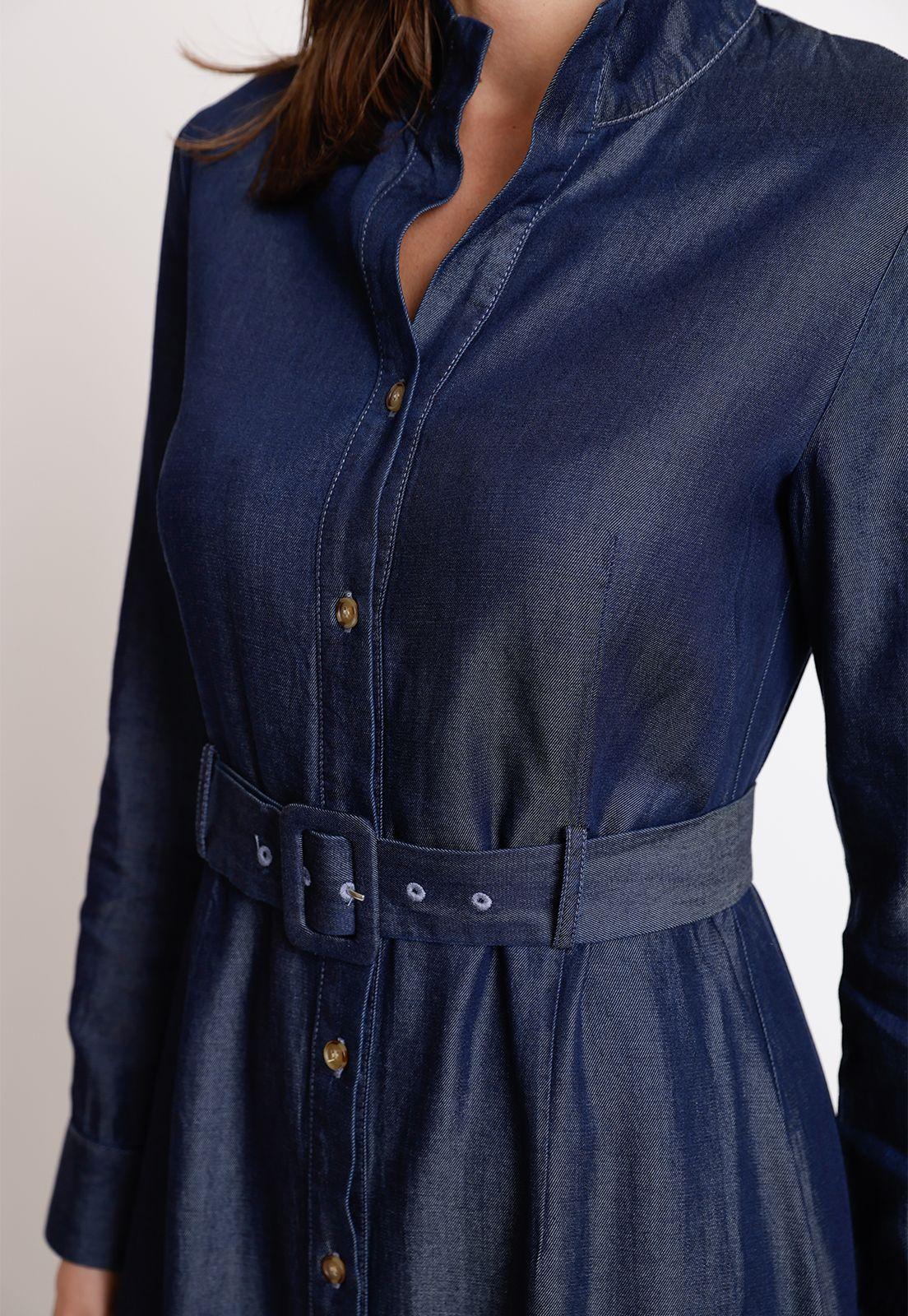 Vestido de Mujer Modelo Minerva Color Indigo-2