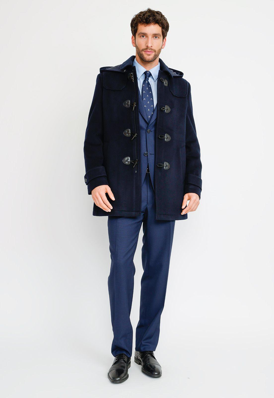 Montgomery Formal Hombre Classic Azul Marino-3
