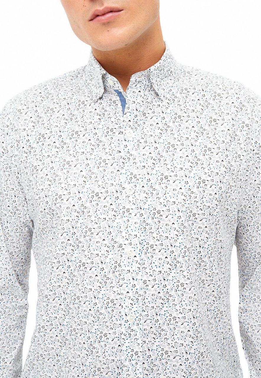Camisa Gentileschi Blanco/Azul-2