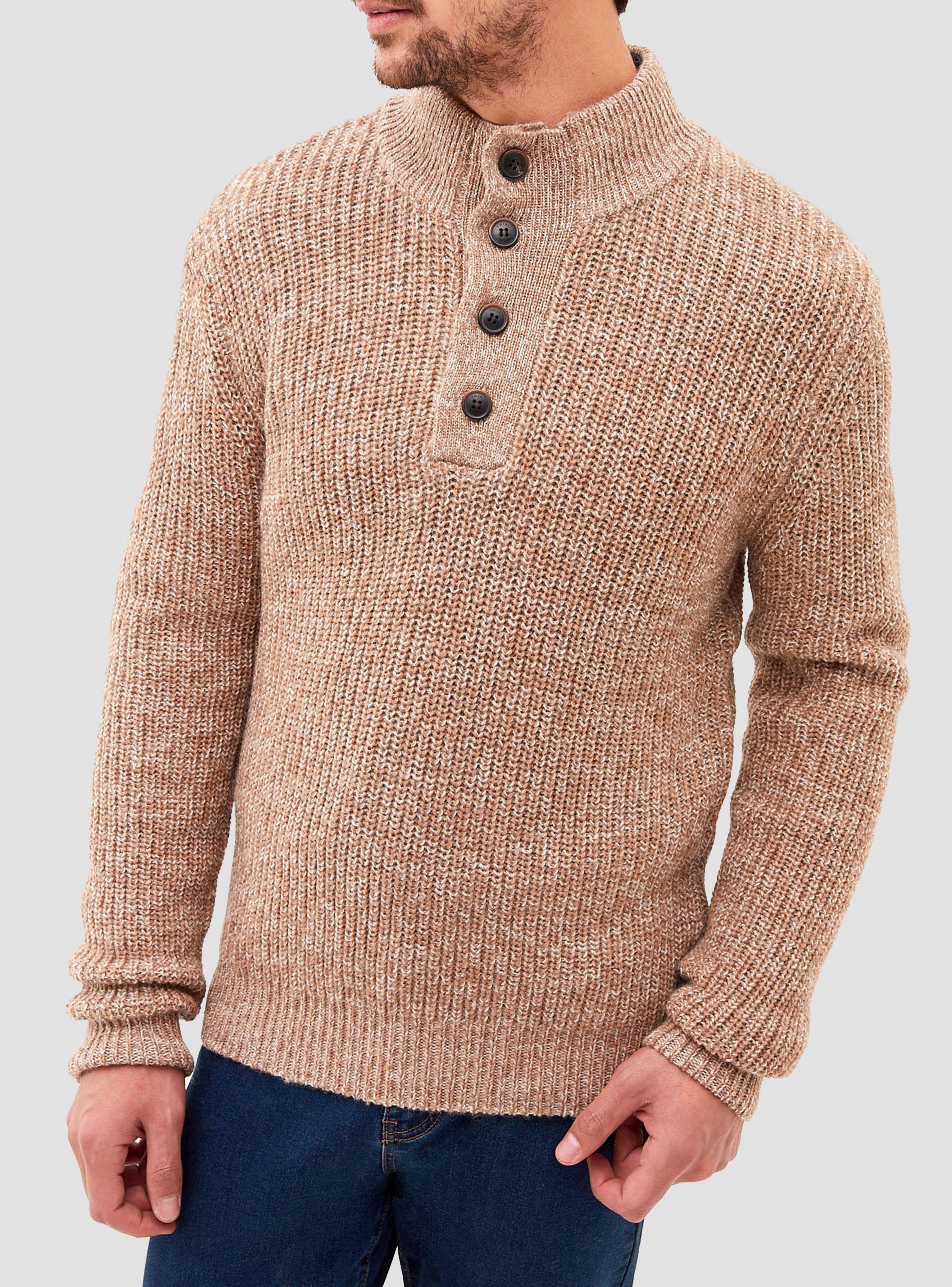 Sweater Casual café claro-0