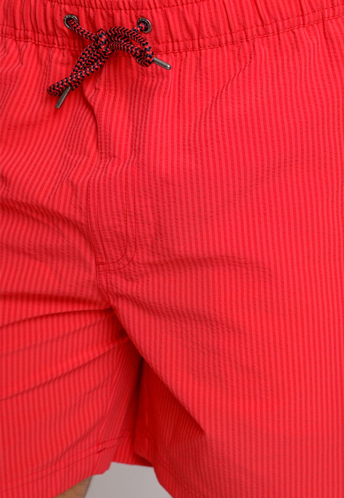 Traje de baño hombre Slim Fit Justino  Rojo-2