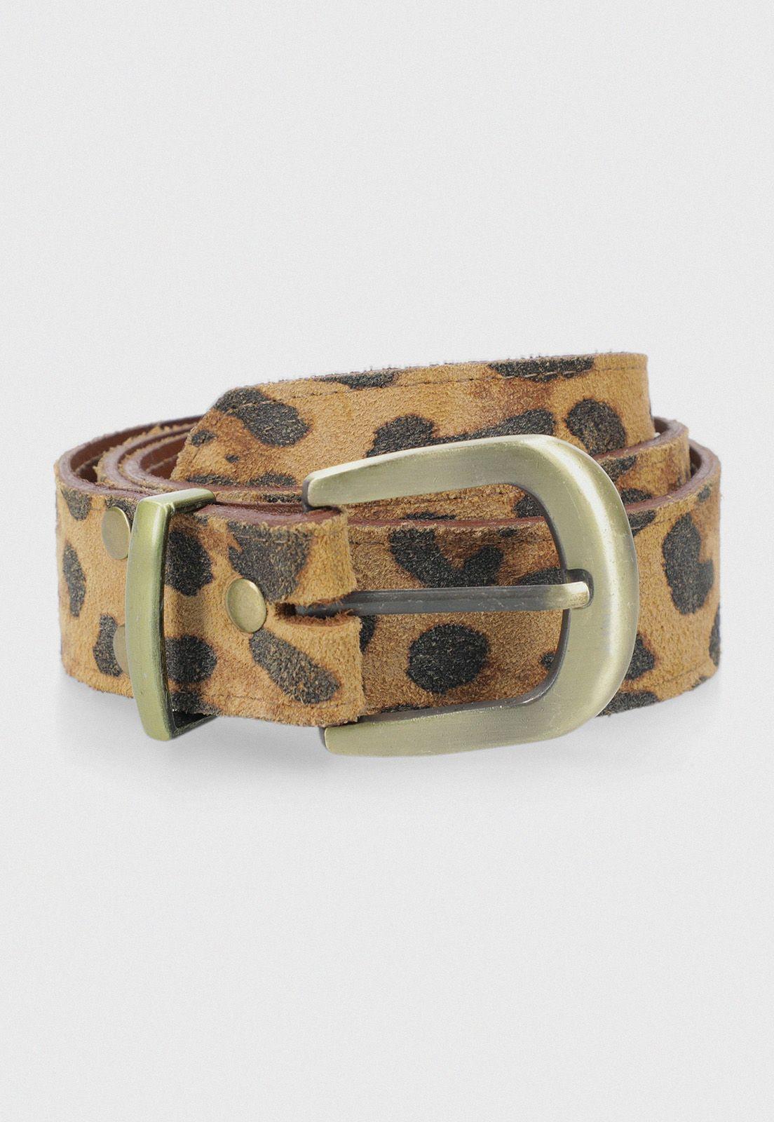 Cinturón De Mujer Modelo Can24-004 Color Café-0