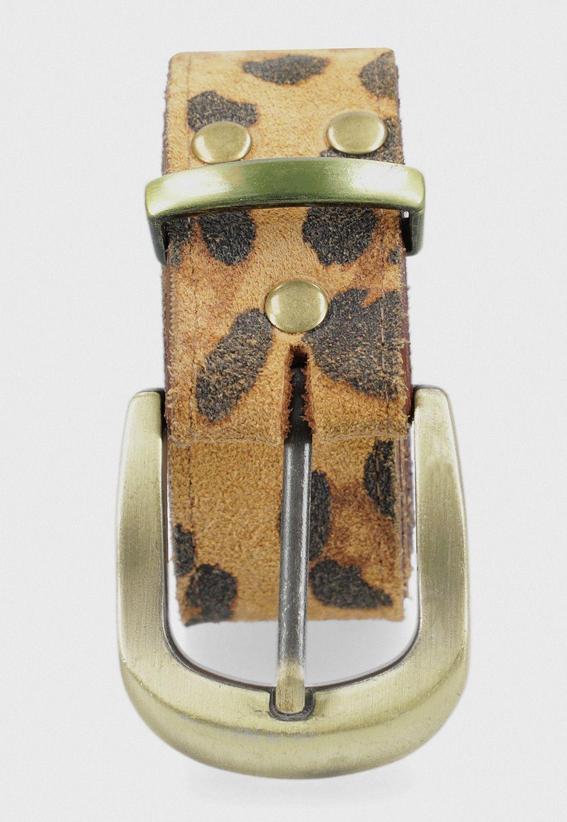 Cinturón De Mujer Modelo Can24-004 Color Café-2