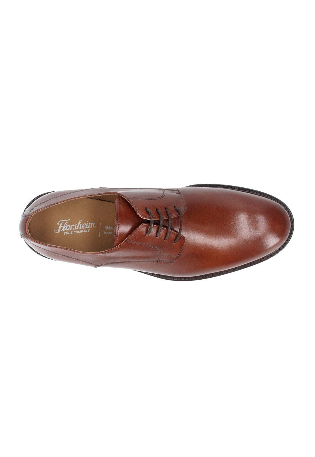 Zapatos Formal Italianos Voltago Plain Toe Oxford Cognac-3