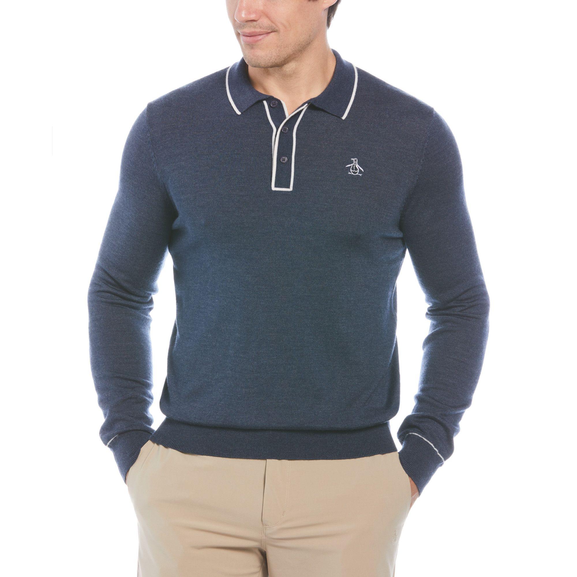 Tejido De Hombre Melange Navy-0