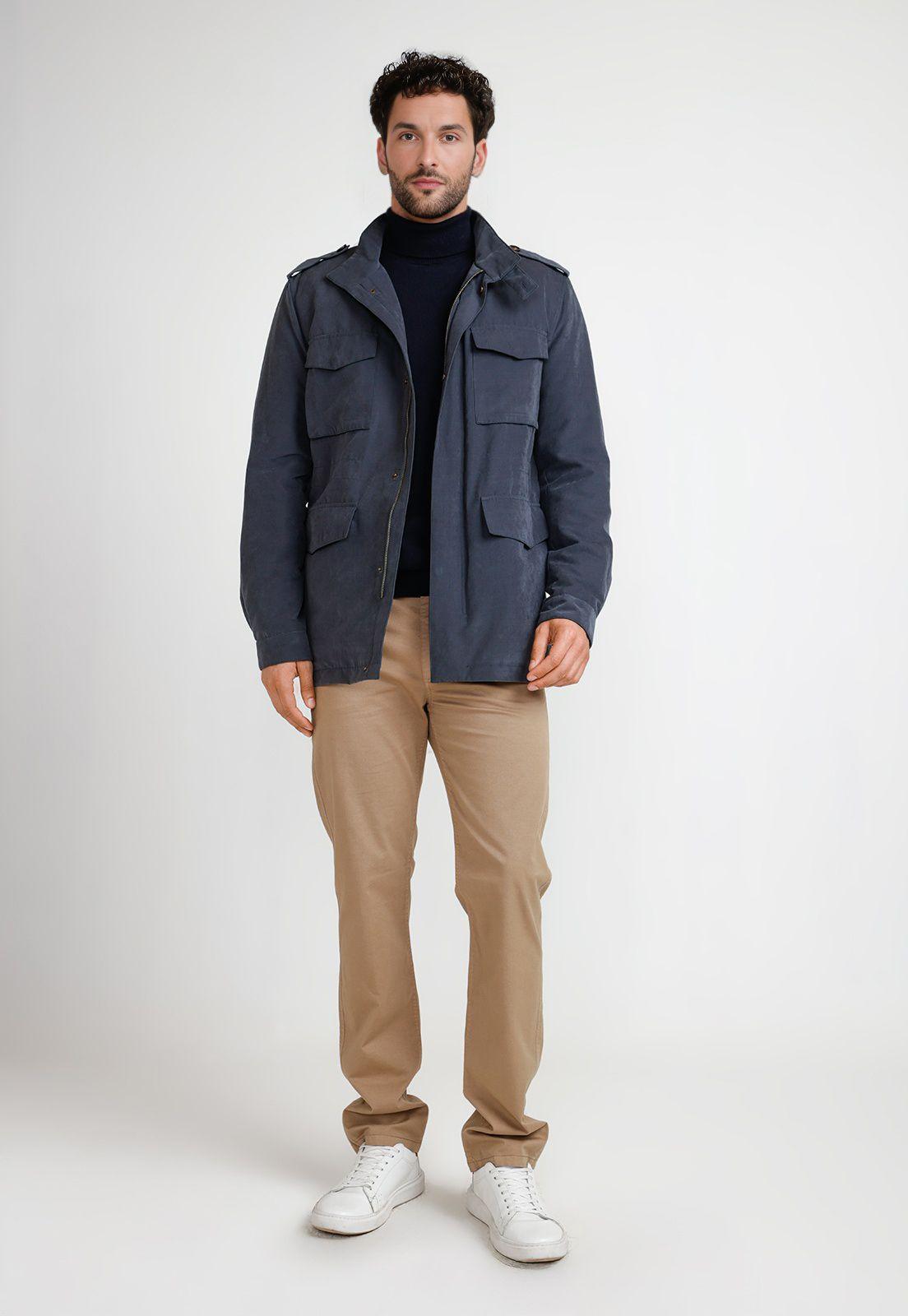 Chaqueta Sport Hombe Tesla Azul Marino-3