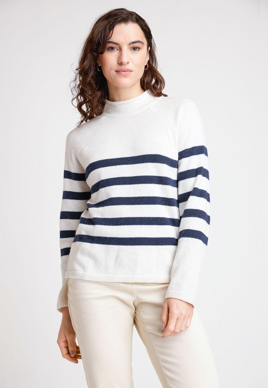 Tejido De Mujer Modelo Enola Color Crudo-0