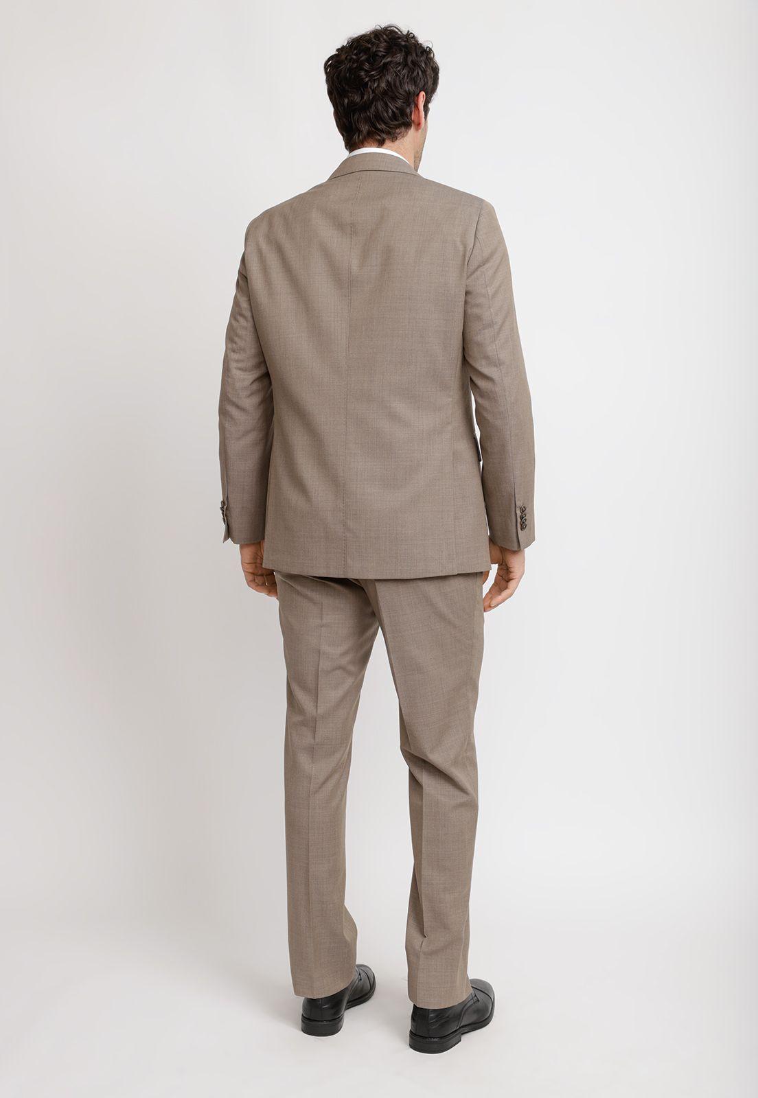 Terno Hombre Formal Executive Café-1