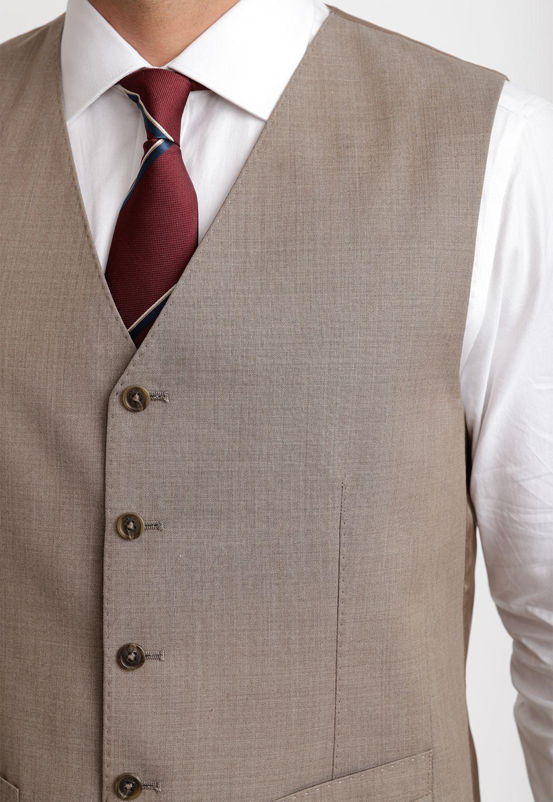 Terno Hombre Formal Executive Café-2