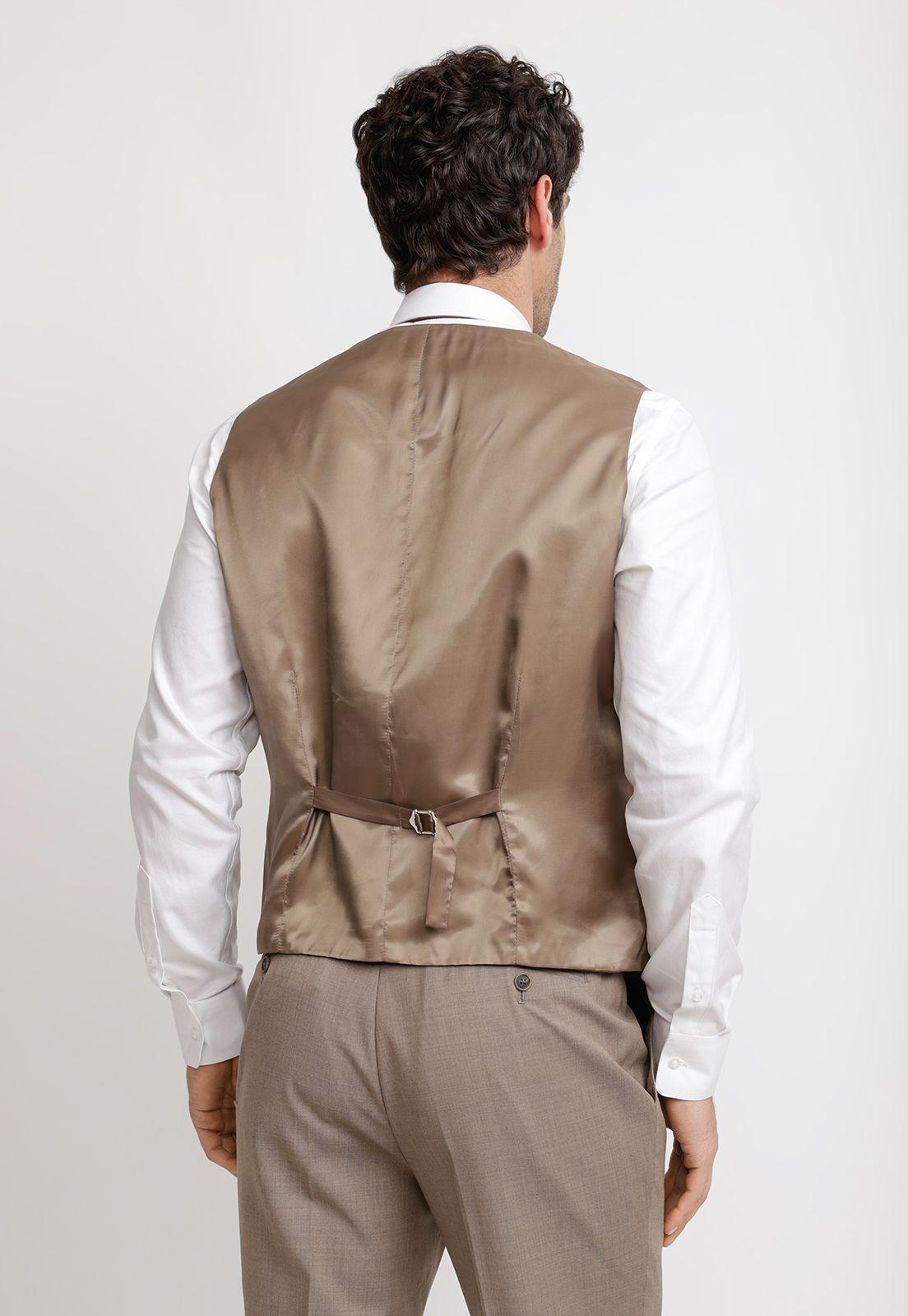 Terno Hombre Formal Executive Café-4