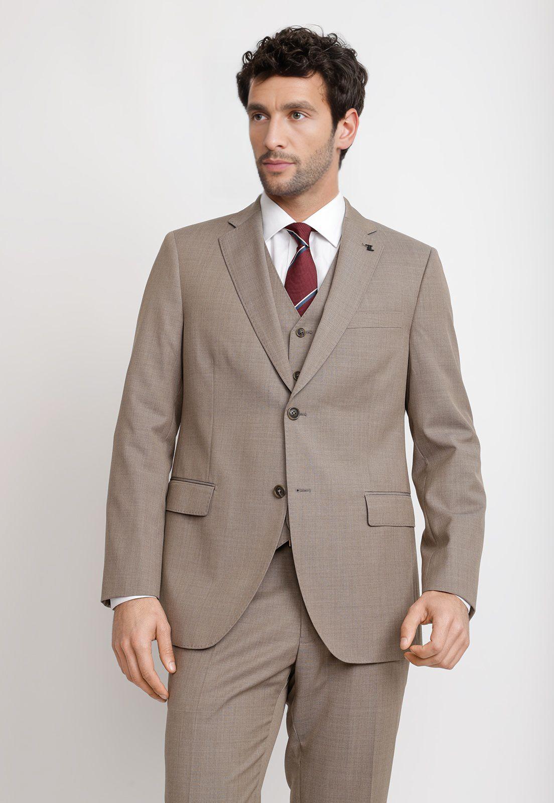 Terno Hombre Formal Executive Café-5