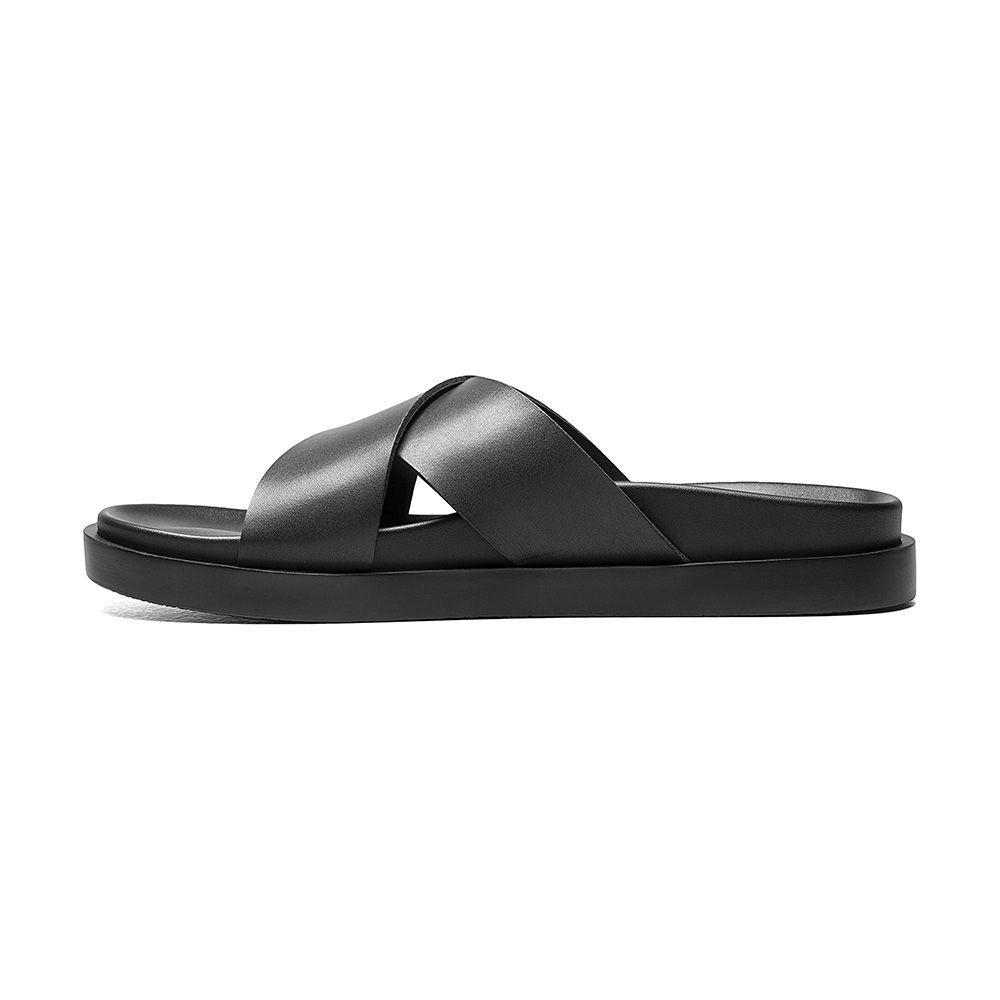 Sandalias Cross Strap Sandal Negro-1
