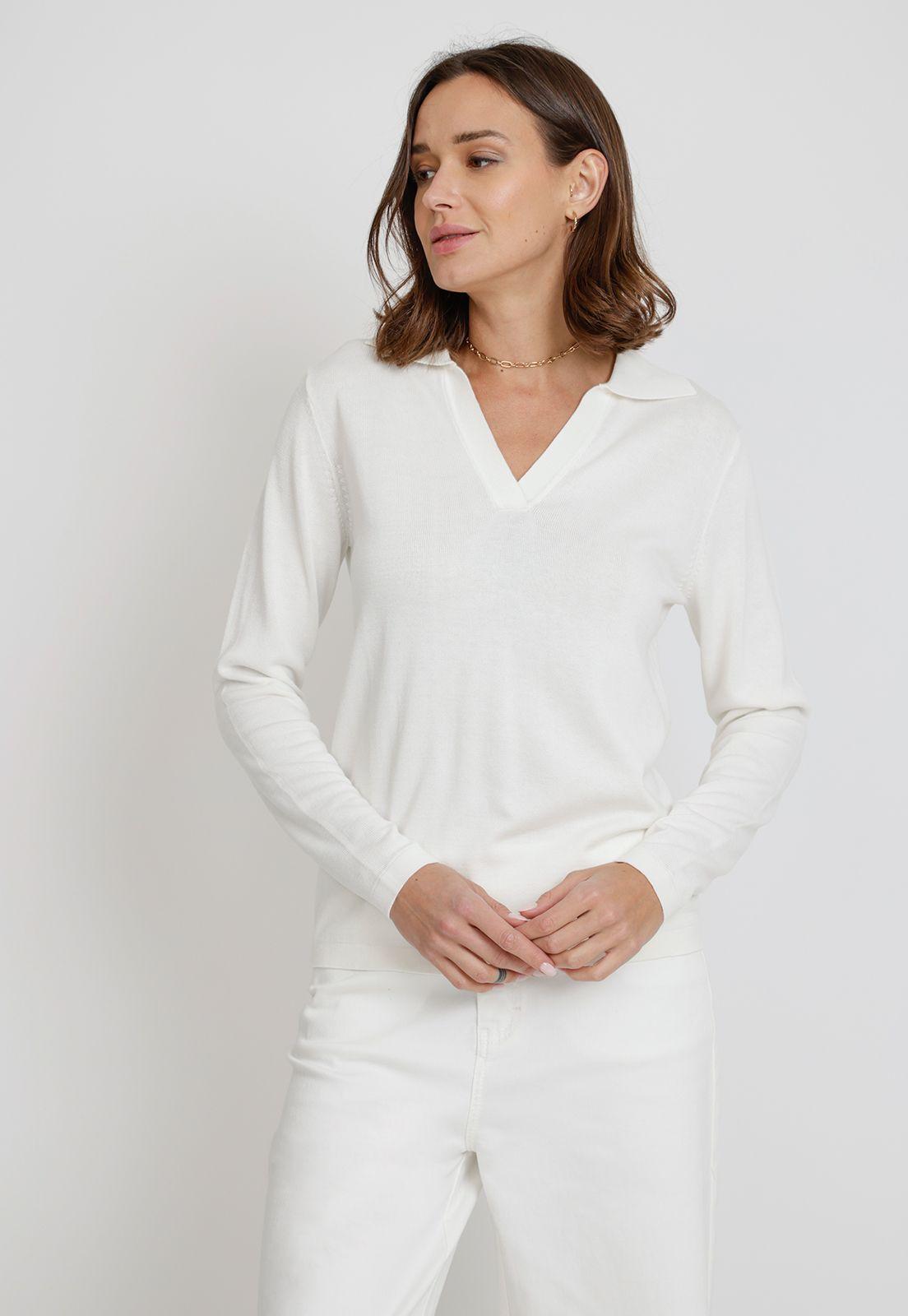 Polera De Mujer Clavel Crudo-0