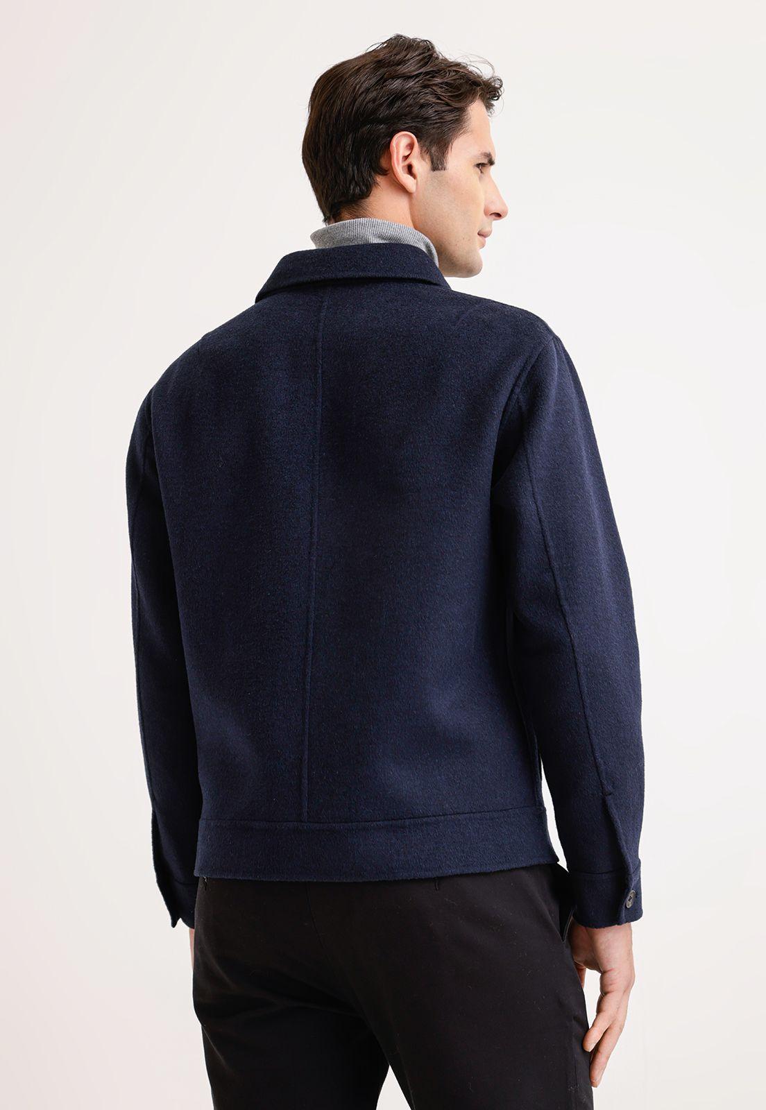 Chaqueta Hombre Lana Navy-1